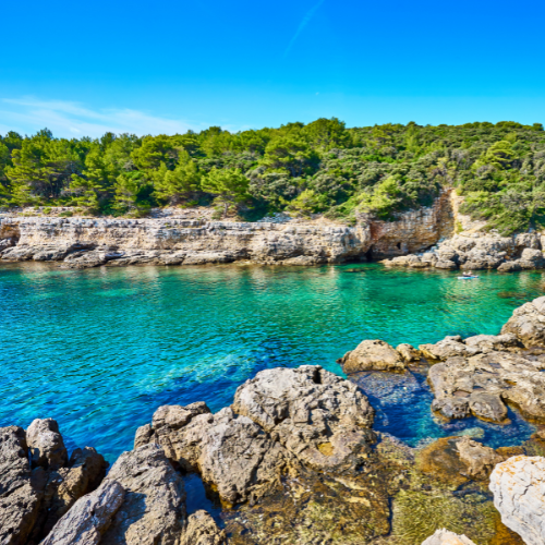 istrian coast croatia